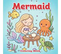 Mermaid Coloring Book: Magical Underwater Scenes for Notes, Doodles, and Creativity
