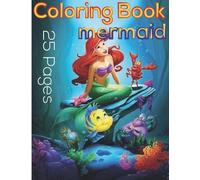 Mermaid Coloring Book Mermaid - Coloring Book (Tascabile)