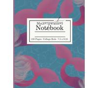 Mermaid Composition Notebook - 120 Pages - College Rule - Dive Into Creativity - Pink and Purple Tails -Under the Sea Ocean Covers