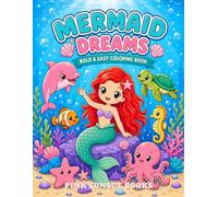 MERMAID DREAMS: BOLD AND EASY COLORING BOOK