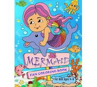 Mermaid Fun Coloring Book