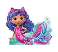 Mermaid Gabby Di Gabby's Dollhouse Official Cardboard Cutout Con Mini Gratuito