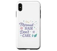 Mermaid Hair Don't Care Pastello Custodia per iPhone XS Max