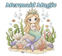 Mermaid Magic: A Kawaii Coloring Book