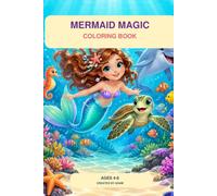 Mermaid Magic: Coloring book