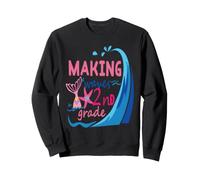 Mermaid Making Waves in 2nd Grade Girls Back to School Day Felpa