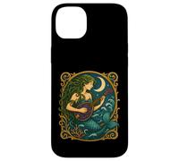 Mermaid Mandolino Art Nouveau Shantycore Custodia per iPhone 14 Plus