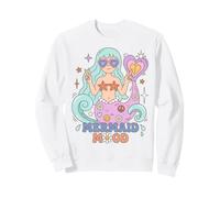 Mermaid Mood Ocean Peace Vibes Felpa