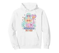 Mermaid Mood Ocean Peace Vibes Felpa con Cappuccio