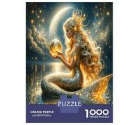 Mermaid Moon Orb 1000 Pezzi Puzzle Premium Mystic Magic Set Puzzle Cartone Premium - Anziani Appassionati, Allenamento Concentrazione, Regalo Inaugurazione E Pause Ufficio 52x38cm/1000pcs