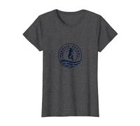 Mermaid Patrol Security Ocean Guardian Mitico Protector Maglietta, Donna, Grigio Scuro, XL
