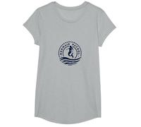 Mermaid Patrol Security Ocean Guardian Mitico Protector Maglietta, Ragazze, Grigio Melange, M