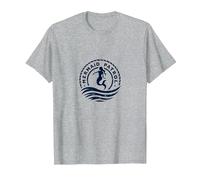 Mermaid Patrol Security Ocean Guardian Mitico Protector Maglietta, Uomo, Grigio Melange, 6XL