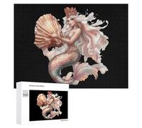Mermaid Sea Queen Puzzle per adulti Famiglia Attività Giochi Home Decor Puzzle 500 PCS