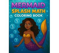 Mermaid Splash Math Coloring Book