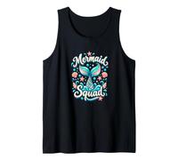Mermaid Squad - Conchiglia a Forma di Cuore per Amanti dell'Oceano Canotta