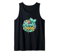 Mermaid Squad - Conchiglia a Forma di Cuore per Amanti dell'Oceano Canotta