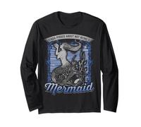 Mermaid Tshirt se Hai Sempre voluto Essere Una Sirena Maglia a Manica
