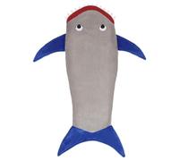 Mermaid Unicorn - Coperta a coda di sirena, sirena + unicorno, per bambini, in flanella, 100 x 43 cm