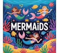 Mermaids Coloring Book for Kids Ages 2-8: Fun Simple Pictures Boost Creativity For Kids Halloween Activity Build Confidence Improve Fine Motor Skills ... Creativity For Kids Halloween Activity Build