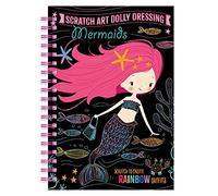 Mermaids Scratch Art Dolly Dressing Book | Scratch Painting | Kids Arts and Crafts | Mermaid Colouring Book | Doll Dressing | Etch Art for Children