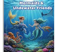 Mermaids & Underwater Friends: A Fun Coloring Adventure Under the Sea