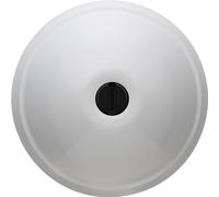 MERONI SERRATURE Lucchetto antifurto MERONI UFO3 Comfort Semplice ad alta sicurezza per veicoli commerciali, autobloccante, acciaio inossidabile (bianco)