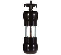 MERONI SERRATURE PremiApri Nova N12NESC per Bagno, Senza Scrocco, Nero