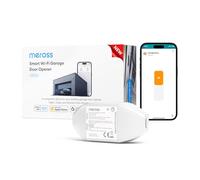meross Apriporta WiFi Garage Door Opener, Apricancello Wi-Fi Smart Intelligente, Compatibile con HomeKit, Alexa, Google Assistant, fino a 3 porte singole, Nessun hub richiesto, 2,4 GHz