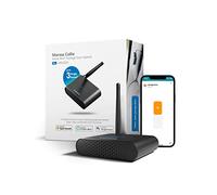 Meross Apriporta garage WiFi intelligente, Interruttore per porta garage WiFi compatibile con 3 porte tramite una forte antenna esterna, compatibile con Apple HomeKit Siri, Google e Alexa, MSG200HK