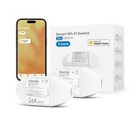 Meross Interruttore intelligente WiFi universale con telecomando, Switch Smart compatibile con Apple HomeKit, Alexa e Google Home, Modulo fai da te universale intelligente per la domotica