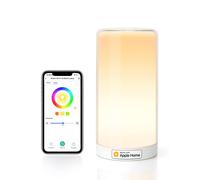 meross Lampada Smart da Comodino a LED, abat jour da comodino Portatile Compatib