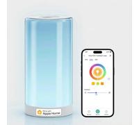 meross Lampada Smart da Comodino a LED, abat jour da comodino Portatile Compatibile con HomeKit, Alexa, Google e SmartThings, Luce Notturna LED Dimmerabile, per Camera da Letto, Soggiorno