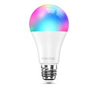 Meross Lampadine Alexa, Lampadine LED E27 Smart, Dimmerabile Multicolore RGBWW, 2700k-6500k, Funziona con Smartthings, Alexa, Google Home