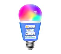 meross MSL120HK Bombilla Inteligente LED E27 A60 9W RGB+CCT Compatible con Apple HomeKit/Google/Alexa