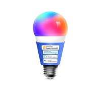Meross MSL120HK Lampadina LED Smart E27 A60 9W RGB+CCT Compatibile con Apple HomeKit/Google/Alexa