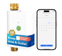Meross MST100 Centralina Irrigazione WiFi | Hub MSH450/MSH400 Richiesto | Irrigatore Automatico & Rinvio Pioggia - da APP | Monitoraggio Consumo Acqua | Compatibile con Apple Home, Alexa e Google Home