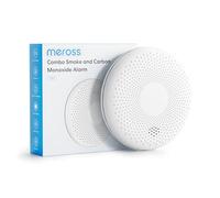 Meross Rilevatore Monossido di Carbonio, Rivelatore Fumo e Monossido di Carbonio con Pulsante di Test, con Batteria da 10 Anni, Allarme Antincendio，Conforme agli Standard EN14604 e EN50291