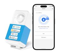 Meross Sensore di Presenza Matter, Smart Wi-Fi Sensore di Presenza con Cavo, Sensore di Movimento per Interno con Notifica APP per la Sicurezza Domestica, Compatibile con HomeKit, Alexa, Google Home