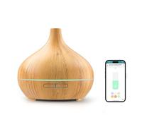 Meross_Smart Diffusore di aromi per oli essenziali, 400 ml, Smart Ultrasuoni Umidificatore ad ultrasuoni, con App controllabile, con luce LED RGB, funziona con Apple HomeKit, Alexa e Google Home