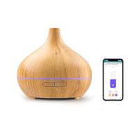Meross Smart Diffusore di Oli Essenziali MOD150, Umidificatore Ambiente con APP Controllo & Vocale, Funzione Timer, Compatibile con Apple Home, Alexa e Google Home, 400ML