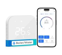Meross Termostato WiFi Alexa Termostato Caldaia da Incasso Bianco