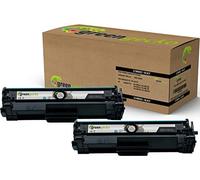 Merotoner® - Set di 2 toner compatibili con HP CF244A, per stampanti HP Laserjet Pro M15a, M15w, HP Laserjet Pro MFP M28a, M28w, con chip, colore nero