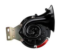 MEROURII Clacson Auto, 12V, 24V 300Db Clacson Lumaca Elettrico Bitonale Impermeabile per Veicolo Camion Moto Fuoristrada