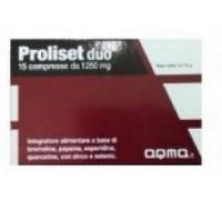 merqurio pharma srl Proliset Duo 15 Compresse