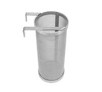 Merrday Stainless Hop Spider Beer Keg Filtro a tramoggia a Secco Filtro Strainer 300 Micron Mesh per Birra a casa Brewing Kettle Kegging Equipment 4X10 inch