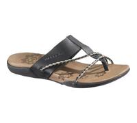 Merrell Amber J89360, Infradito Donna, Nero (Schwarz (Black)), 36