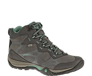 Merrell Azura Carex Mid WTPF, Scarponcini da Trekking e da Camminata Donna, Grigio (Grau (Castle Rock)), 40,5