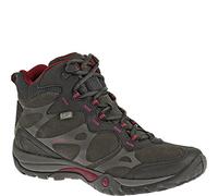 Merrell Azura Carex Mid WTPF, Scarponcini da Trekking e da Camminata Donna, Nero (Schwarz (Black)), 36