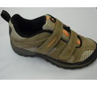 Merrell Cham 4 Vent Strap Kids, Scarpe da Arrampicata Unisex-Bambini, Noce Multicolore, 33 EU